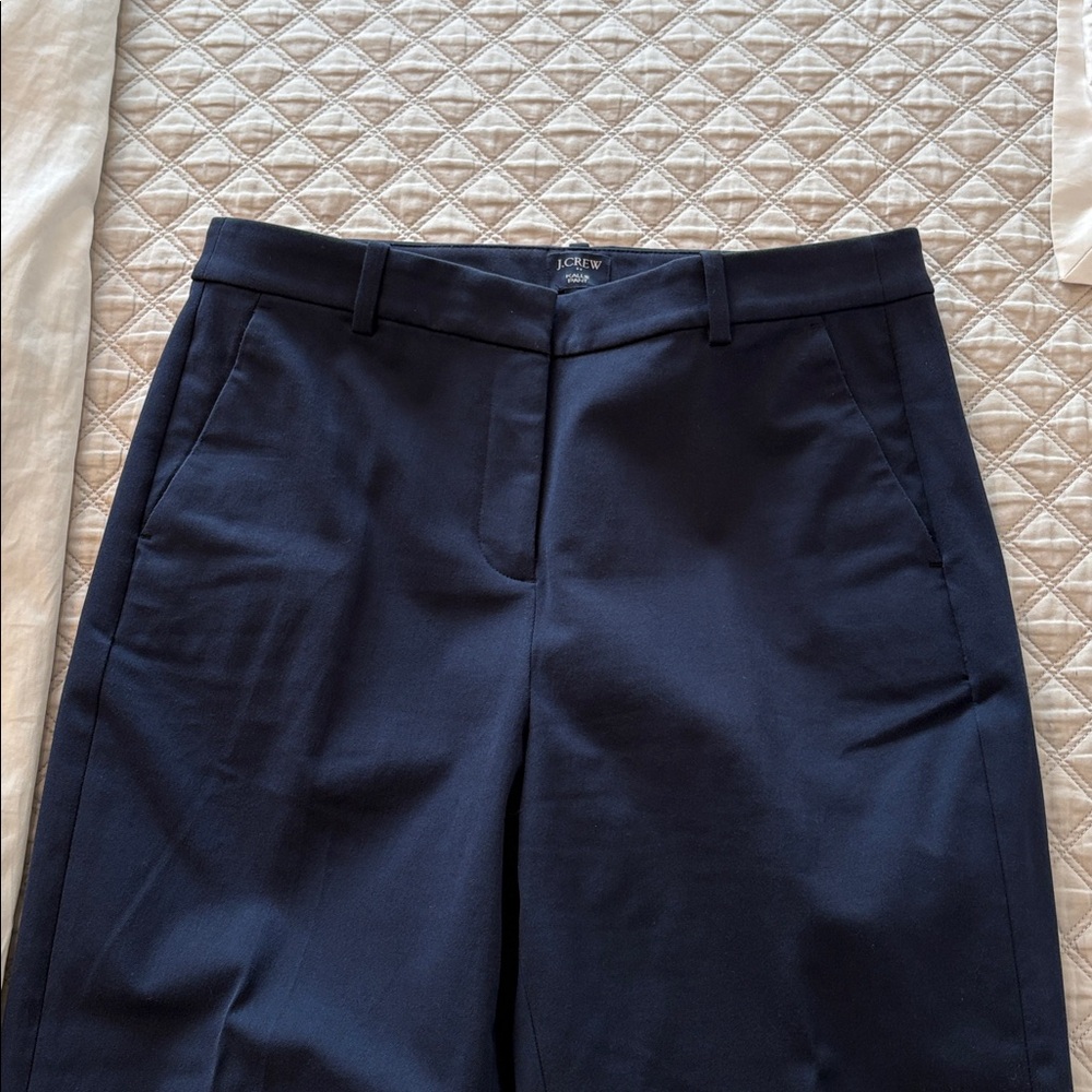 Jcrew Kallie pant- size 12tall- navy